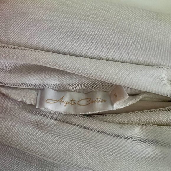 Vienna sweetheart Gown Maternity Dress Ivory - Picture 5 of 5